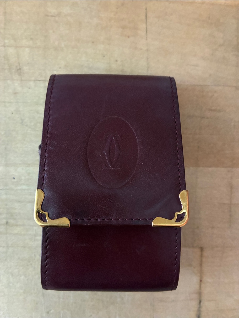 Vintage Cartier Cigarette Case w COA!